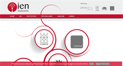 Desktop Screenshot of ienindustrie.com