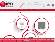 Tablet Screenshot of ienindustrie.com
